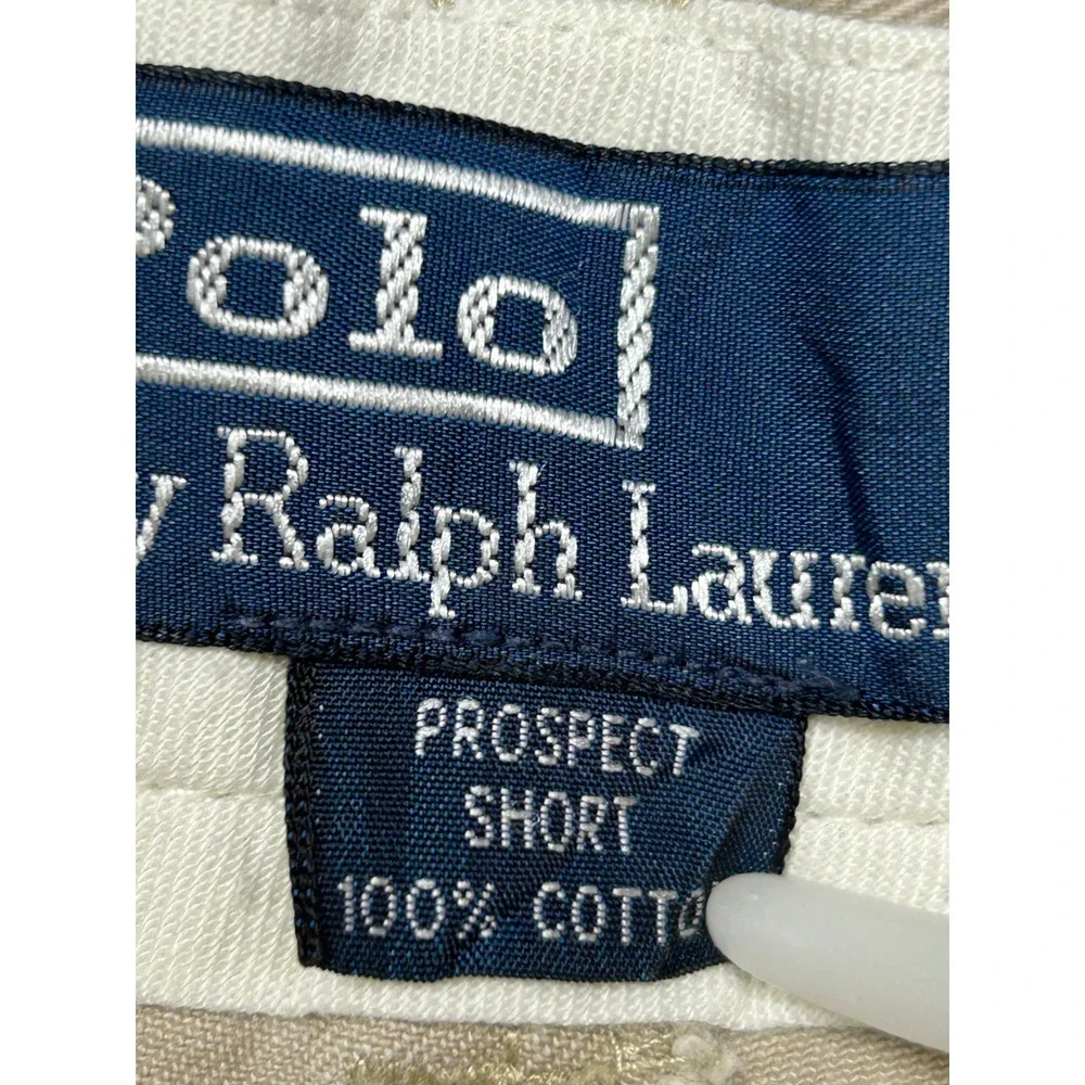 Polo Ralph Lauren Prospect Short 100% Cotton Khaki Tan 40 Mens